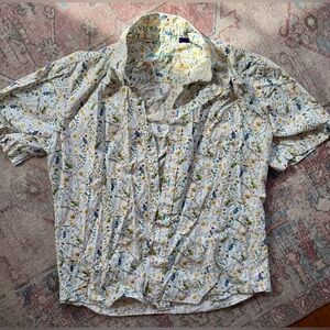 Alan Flusser button up shirt